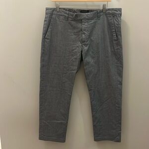 Ted Baker London Men’s Pants Trousers Chambray Lightweight Denim Size 36 Regular